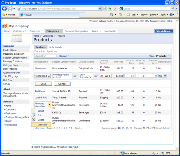 Code On Time December 2009